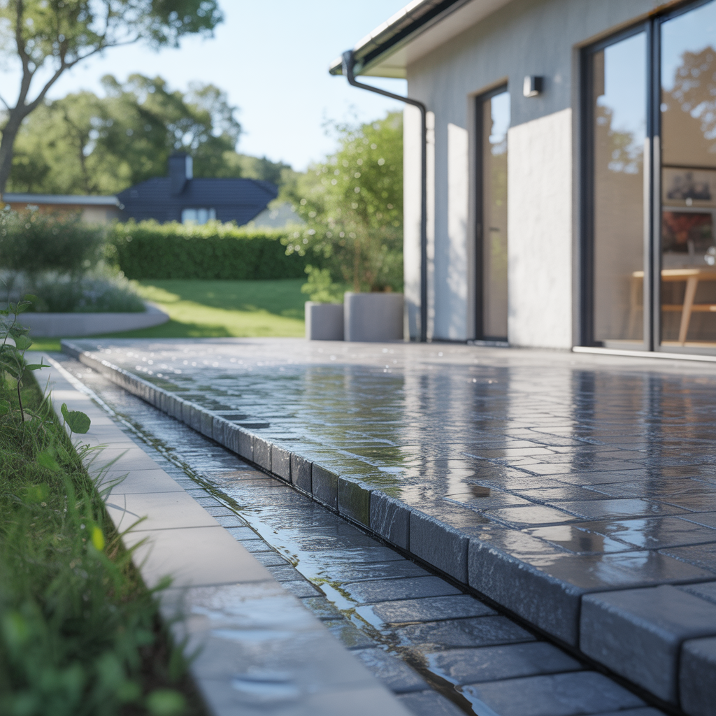 1.Perfekt sluttning pa din stenlagda terrass Expertens tips