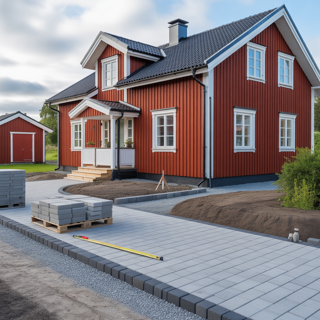 kostnad for stenlaggning 2025 pris per m2 och faktorer